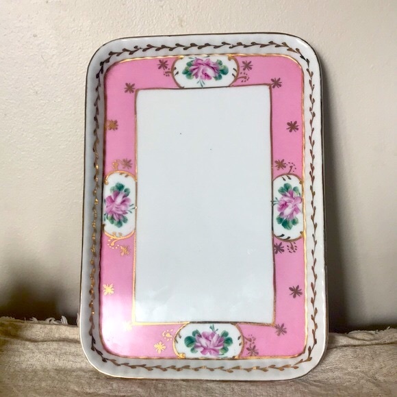 Sold - Rare Vintage Limoges China Children’s Floral Tea Set - Picture 8 of 10